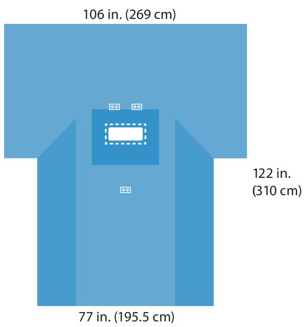 Pack Laparotomy Drape Transverse Abdominal 100 W X 77 W X 122 L Inch Sterile (1/EA 12/CS) by Cardinal  ID 29421